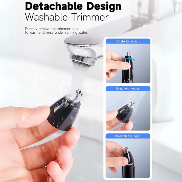 Präzisions-Haartrimmer - Nase & Ohren, Wiederaufladbar