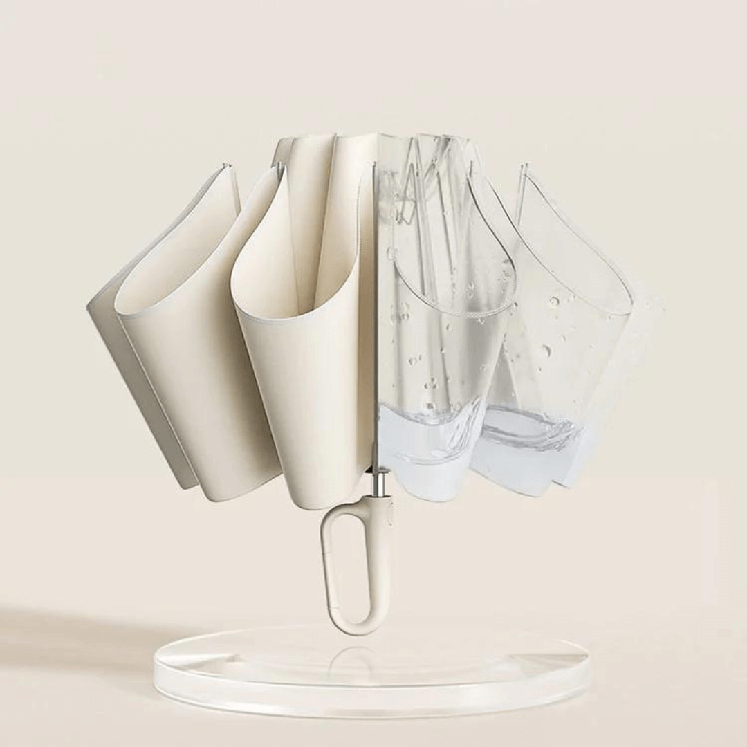 Winddichter Regenschirm mit Reflexstreifen - StormGuard