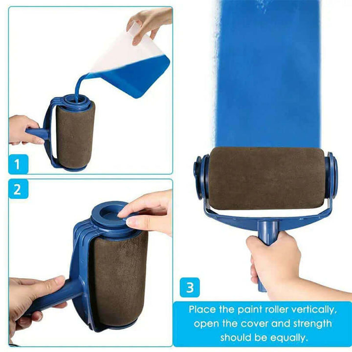 6-teiliges Farbroller-Set für schnelles & sauberes Streichen