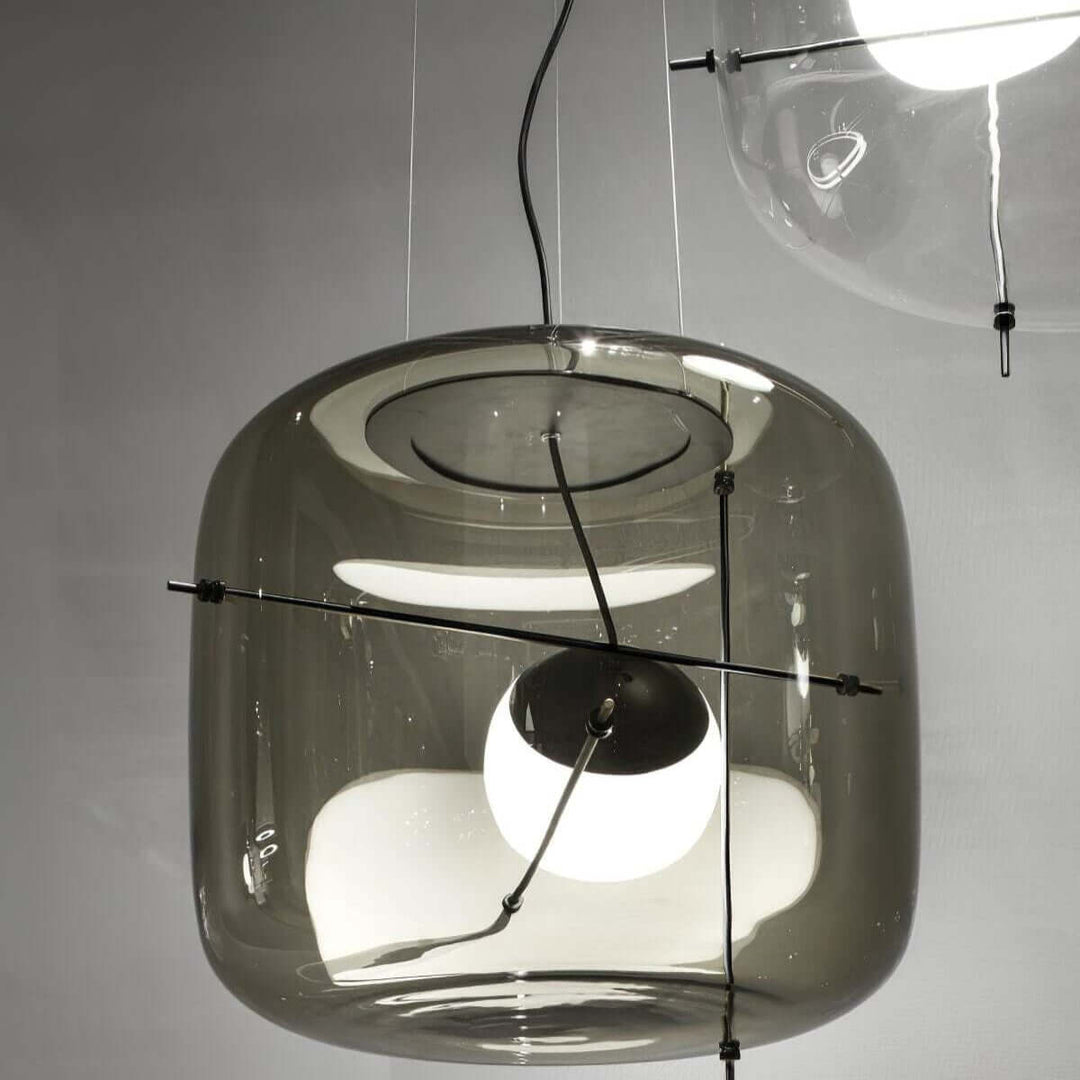 Moderne Glas Pendelleuchte Ø 30cm