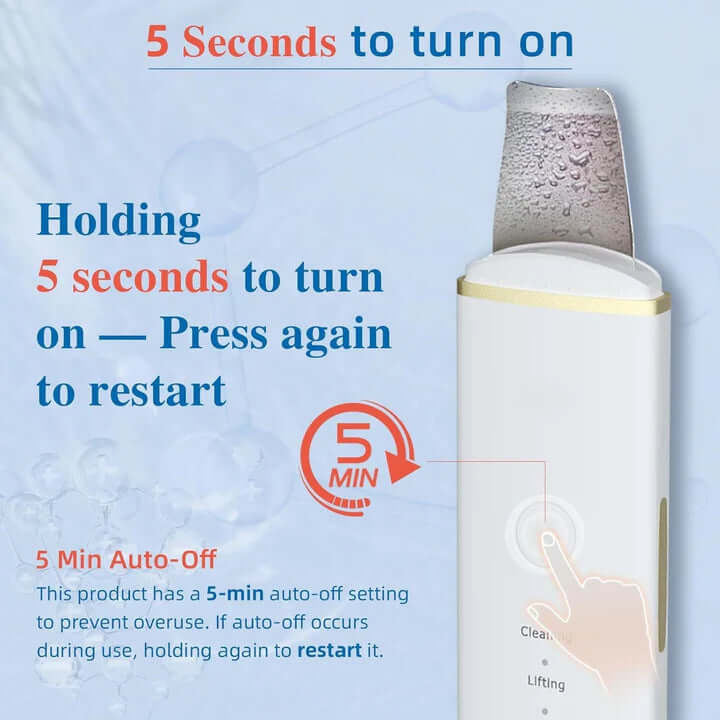 Gesichtsreinigungsgerät für Tiefenreinigung & Lifting