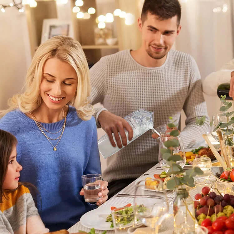 Trinkflasche Transparent 1L - BPA-frei - ClearSip