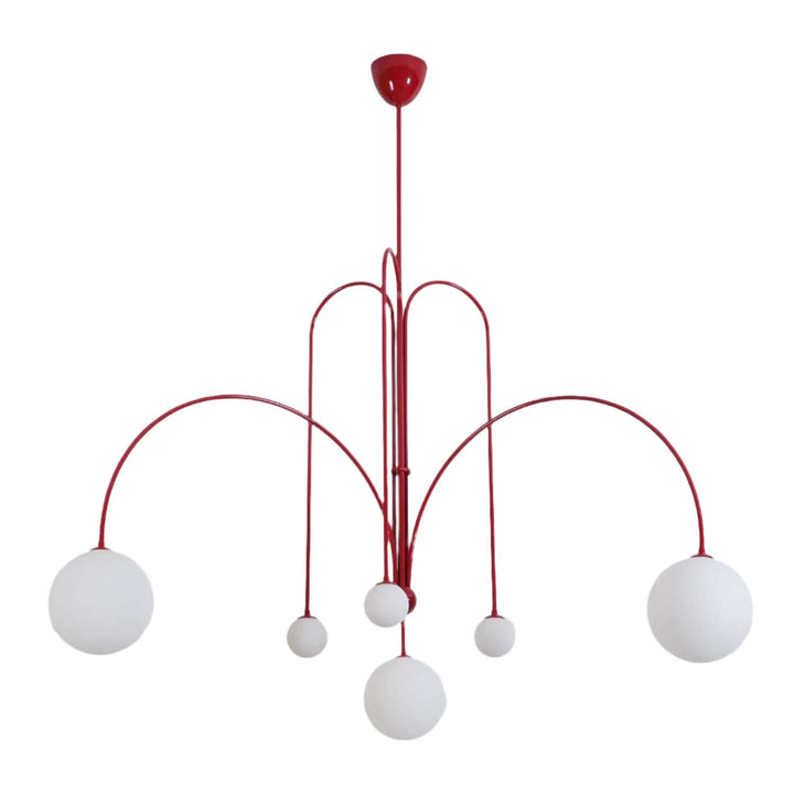 Elegante Pendelleuchte Glas & Metall