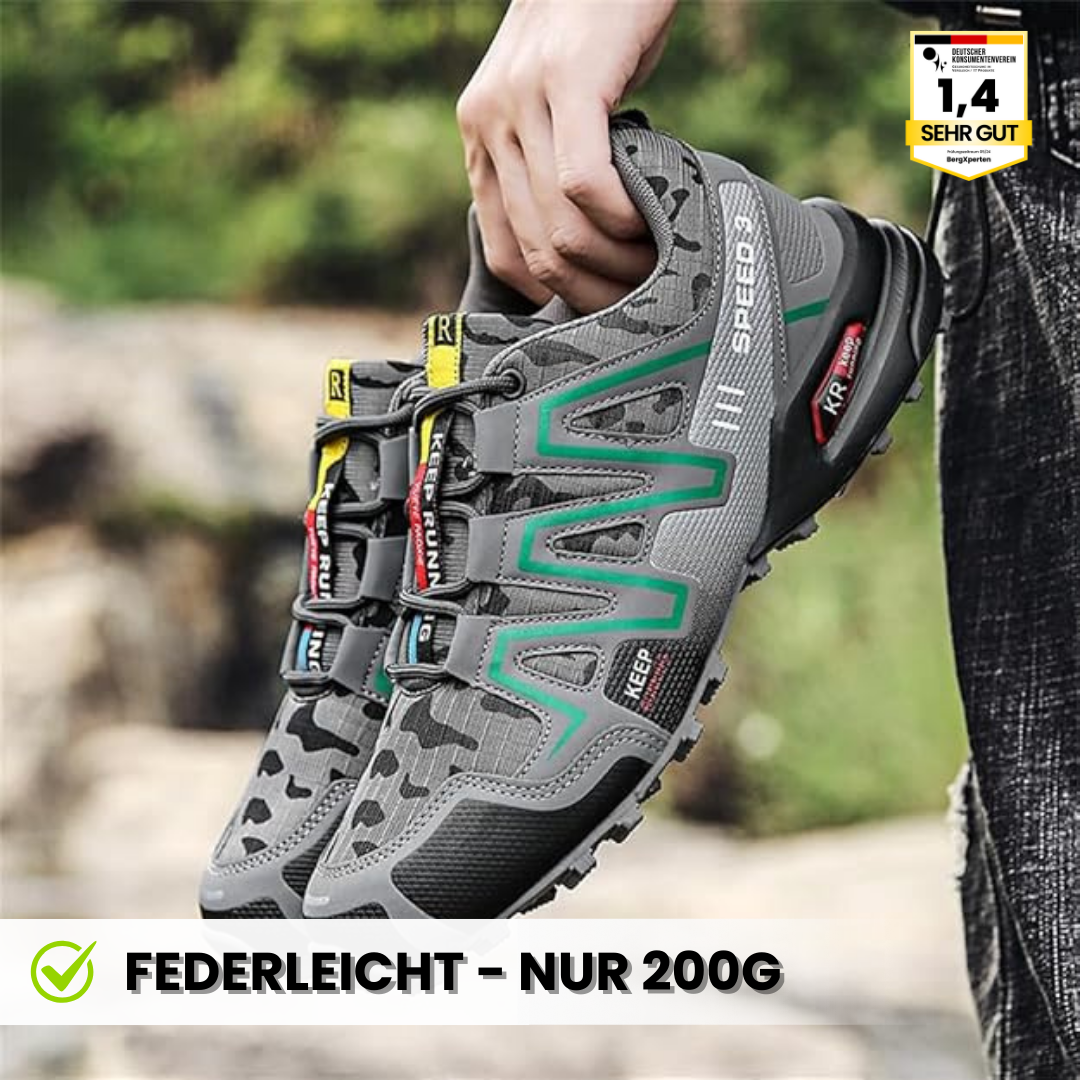 "Bequeme Outdoor Wanderschuhe für Damen, rutschfeste Sohle, ergonomisches Design, atmungsaktives Material, braun"