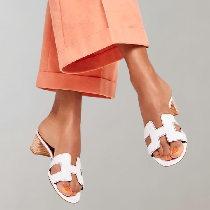 Bequeme Plateau-Sandalen Damen, orthopädisch, vegan Leder; stilvolles Design, ideal für Sommer; Komfort und Gesundheit verein