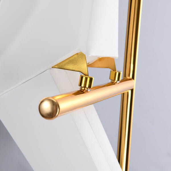 Magnetische LED Vogellampe, Origami Stil, Warmweiß