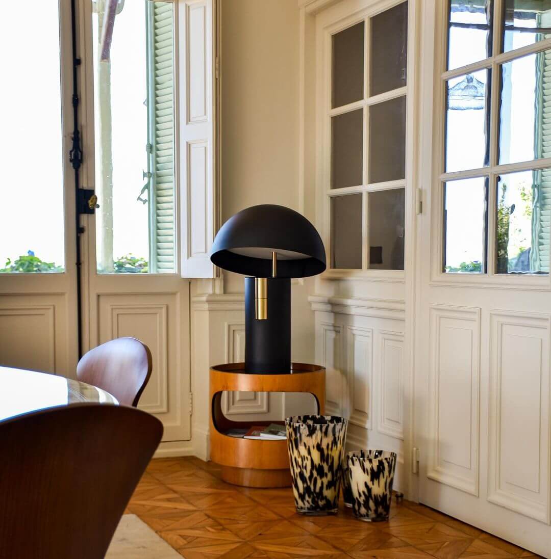 Moderne Design Tischlampe mit drehbaren Zylindern