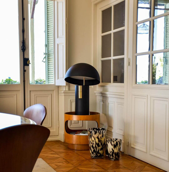 Moderne Design Tischlampe mit drehbaren Zylindern