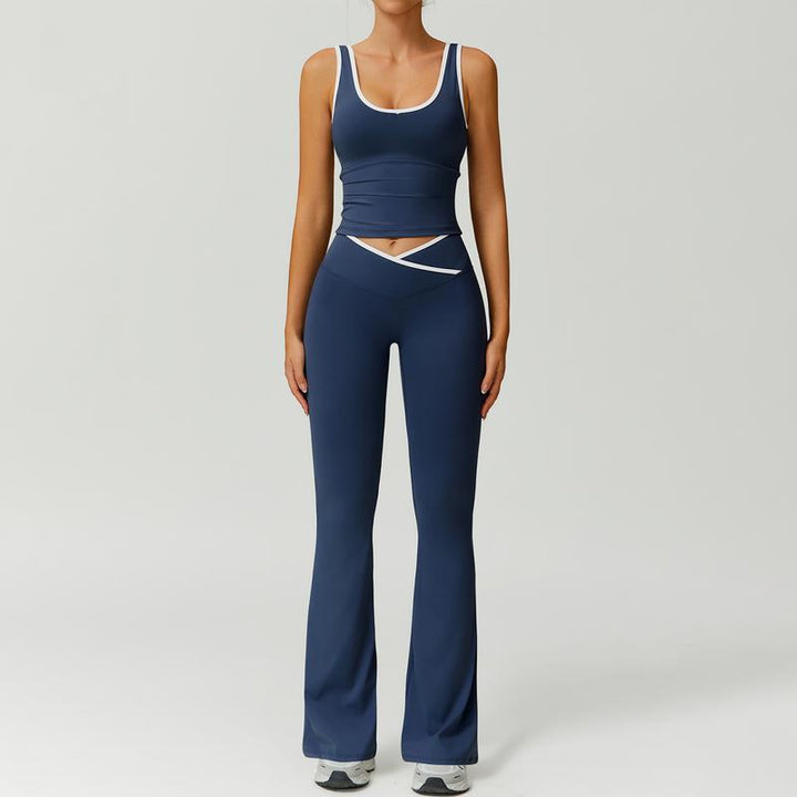 Women's supportive sculpting sports bra, ideal for workouts & athletic activities. Comfortable activewear.