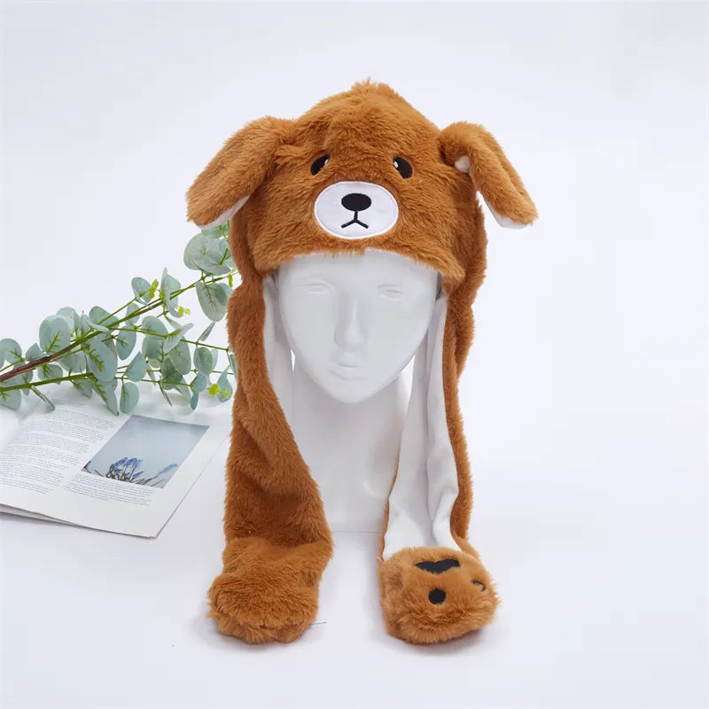 Hasenhut mit wippenden Ohren