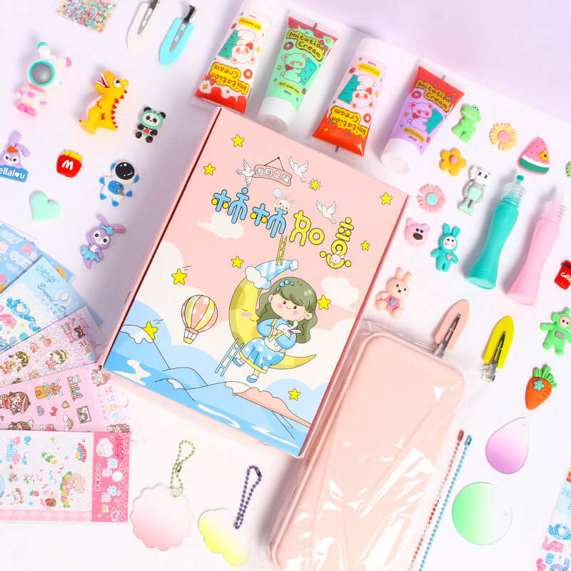 Kreatives 3D-Sticker-Set - Deko-Set für Kinder & Erwachsene