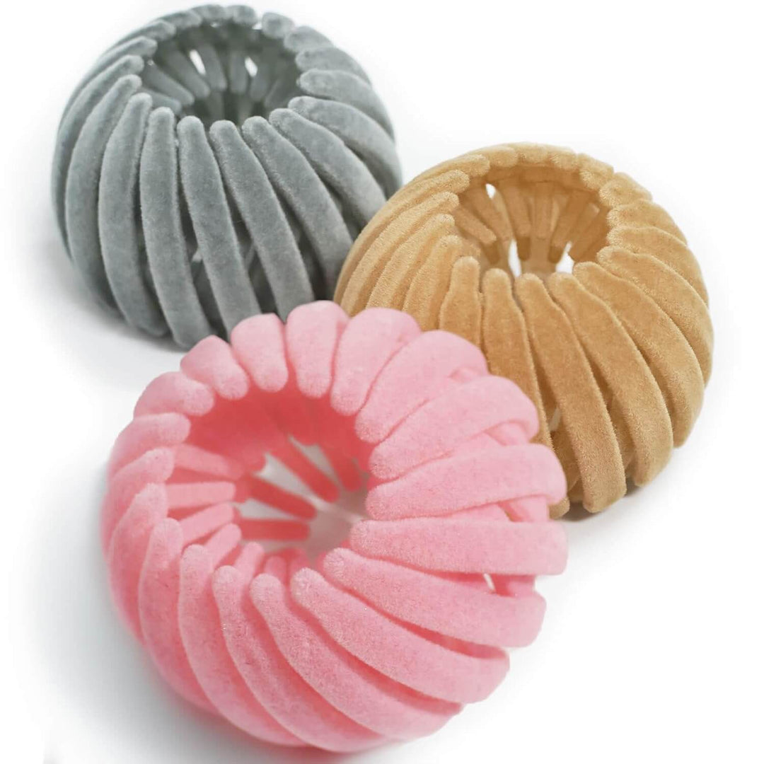 3er Set Vogelnest Haarspangen für Damen