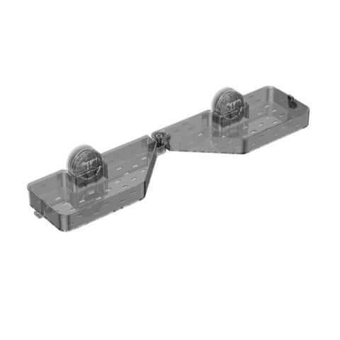 Klappbares Badregal mit Saugnäpfen