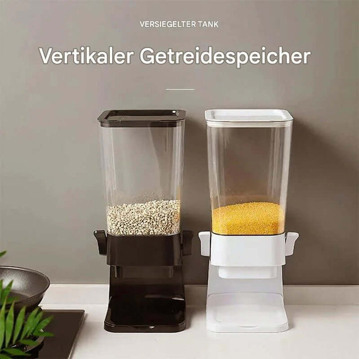 Vertikaler Vorratsspender - Platz sparend & praktisch