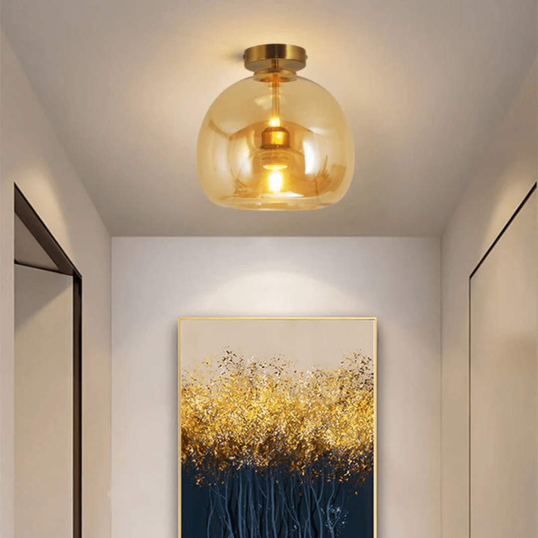 Moderne Runde LED-Deckenleuchte