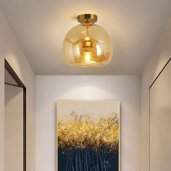 Moderne Runde LED-Deckenleuchte