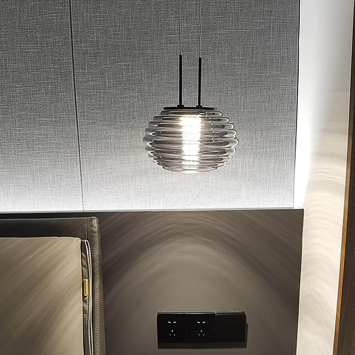 Moderne Halo Pendelleuchte, 3-flammig