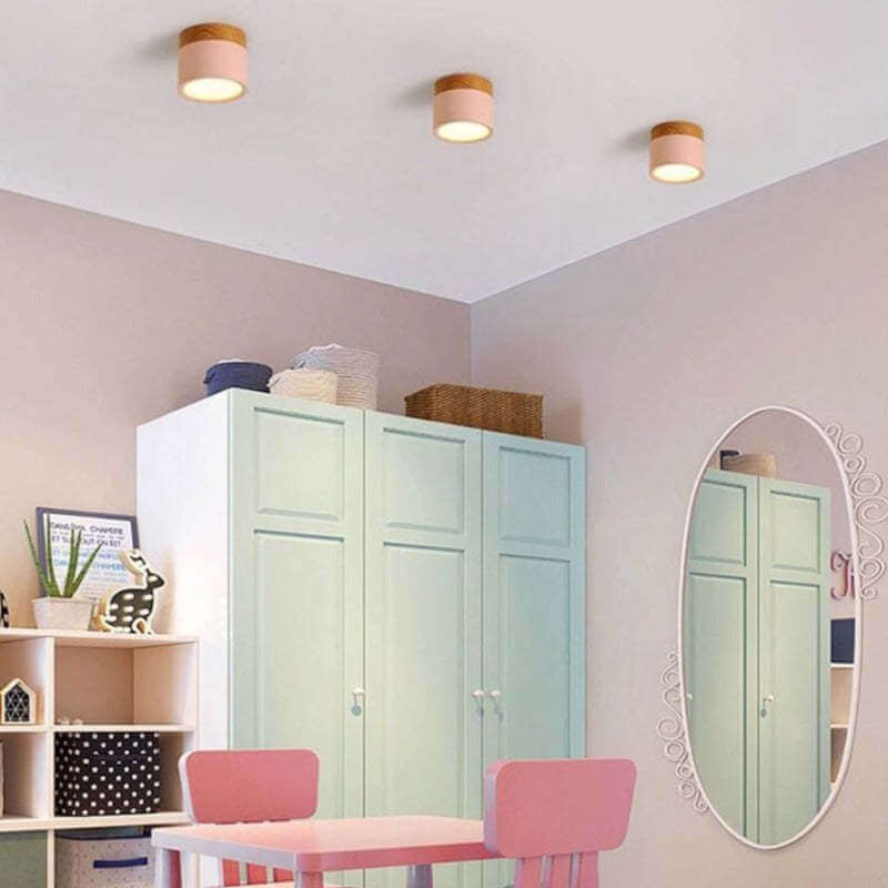 Moderne LED Deckenleuchte, Morandi Stil