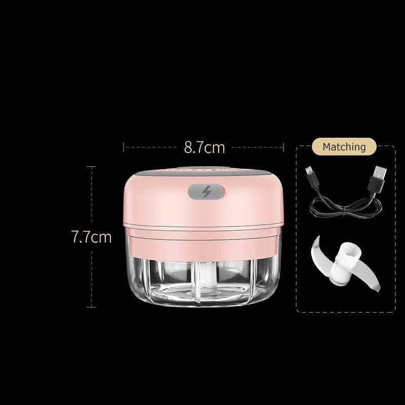 Elektrischer Mini-Zerkleinerer - Gemüse, Kräuter