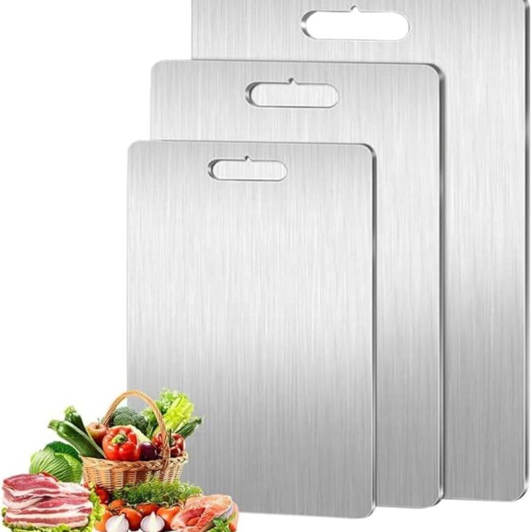 Hochwertiges Titanschneidebrett - robust & hygienisch