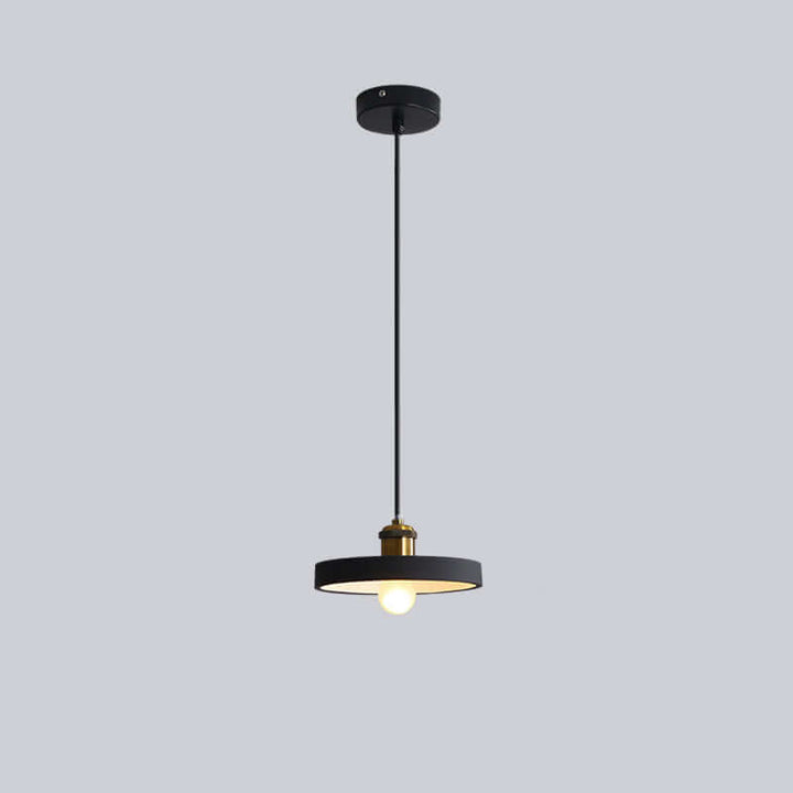 Moderne LED Pendelleuchte im Morandi-Stil