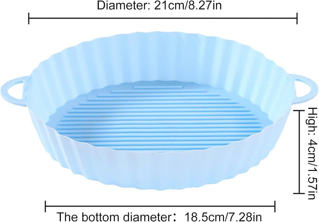 Wiederverwendbarer Silikon-Einsatz für Heißluftfritteuse