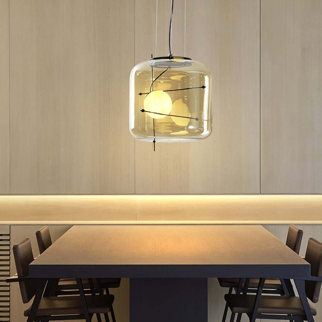 Moderne Glas Pendelleuchte Ø 30cm