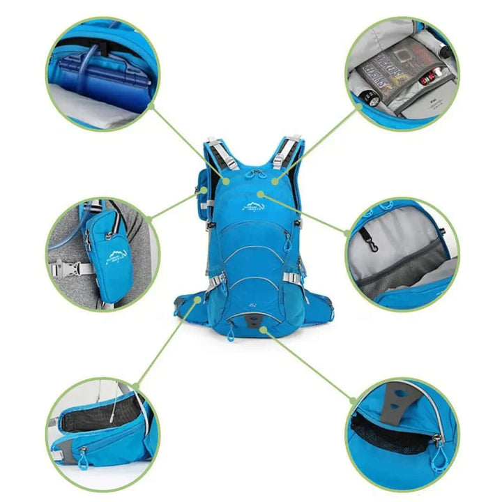 Wasserdichter Outdoor-Rucksack 20L: Robust & Vielseitig