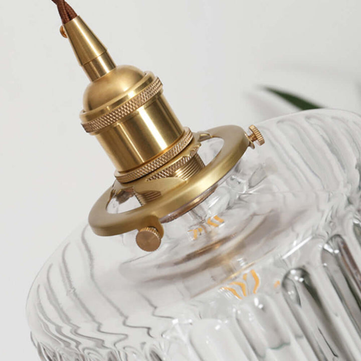 Elegante Vintage Kristallglas Hängelampe