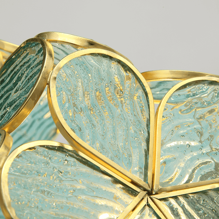 Blüten-Pendelleuchte Glas Modern Nordisch