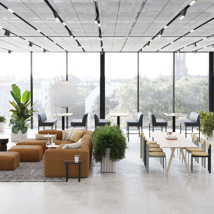 Moderne Hängelampe Weiß - Seide &Stahl