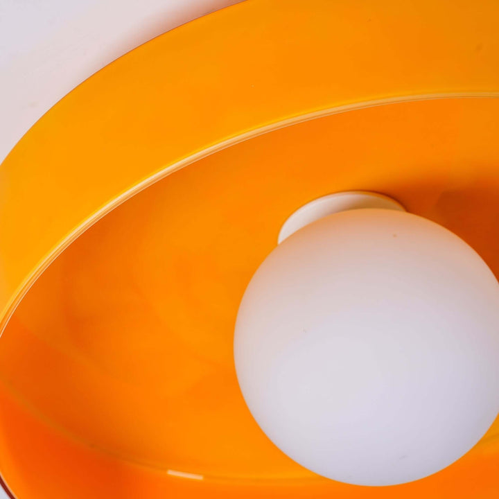 Moderne Runde Glas Deckenleuchte