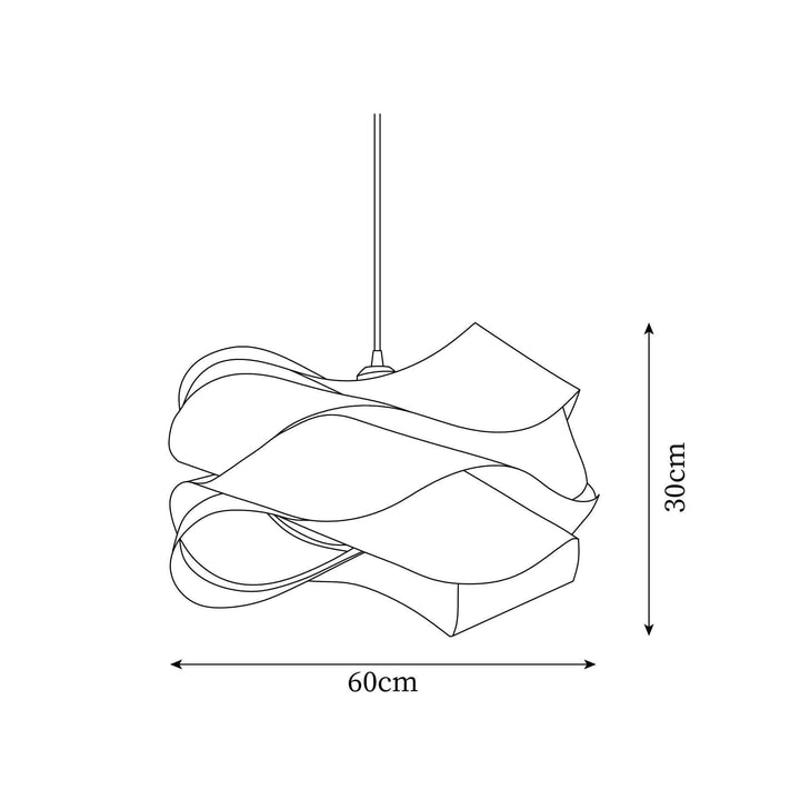 Hängeleuchte Holz Design Modern Esszimmerlampe
