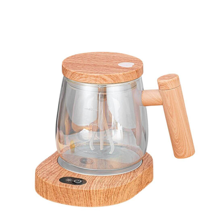 Handmixer Tasse aus Holz - 2-in-1 Smoothie Mixer