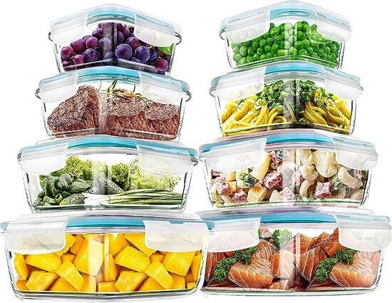 Glas-Lunchbox, Brotdosen auslaufsicher
