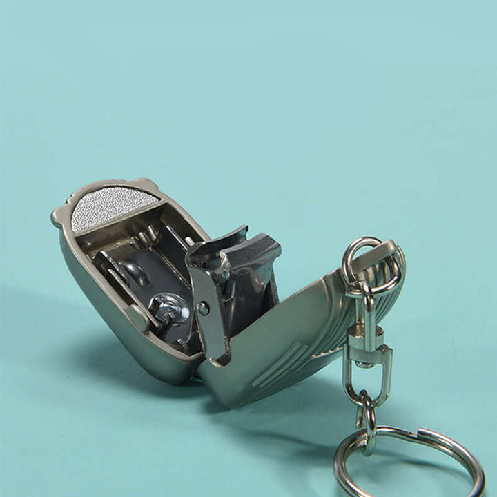 Mini Nagelknipser Schlüsselanhänger - Kompakt & Praktisch
