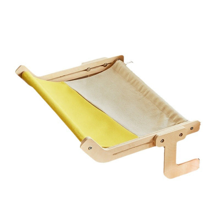 Plush cat hammock, luxurious hanging pet bed for ultimate comfort