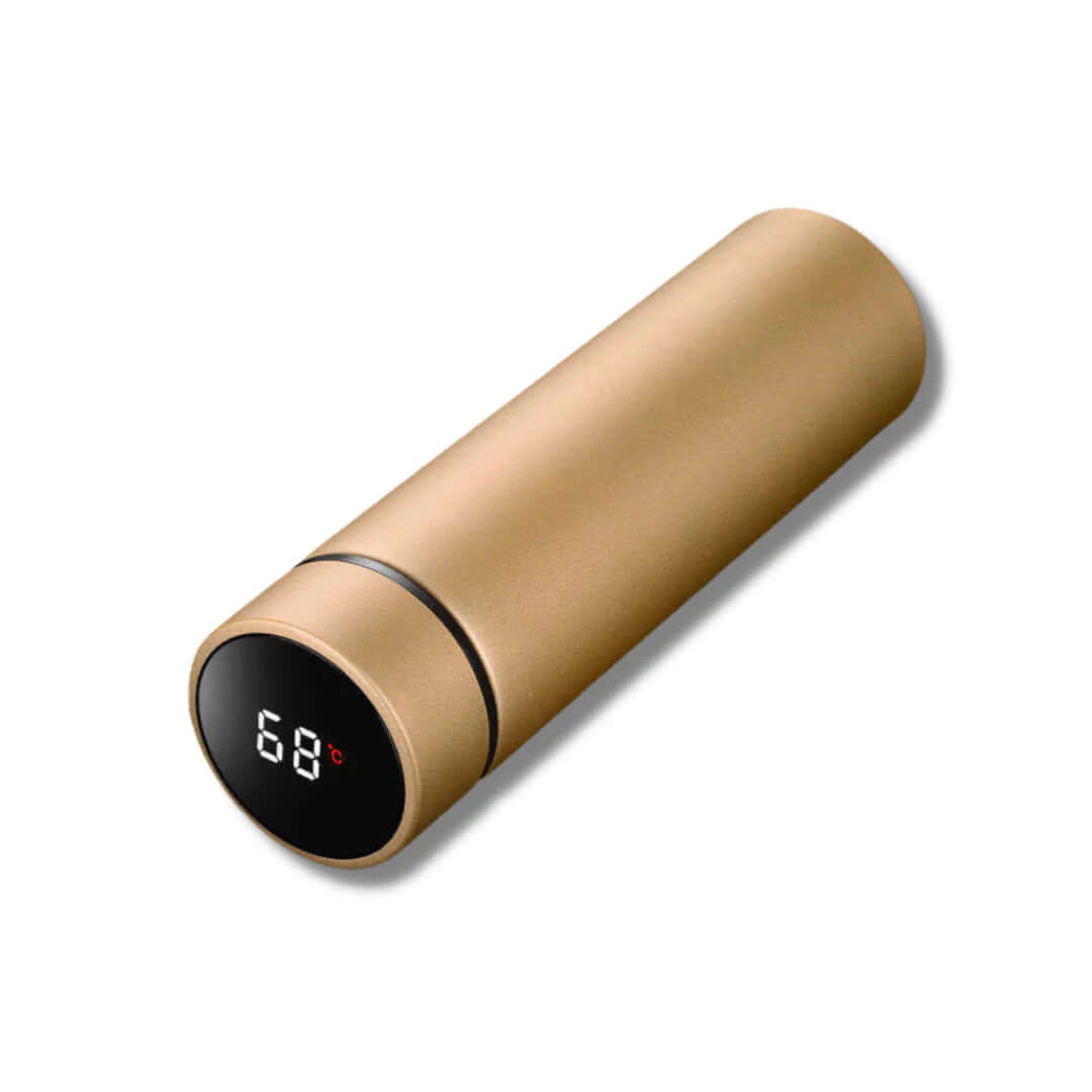 Edelstahl Thermobecher mit Digitalem Thermometer