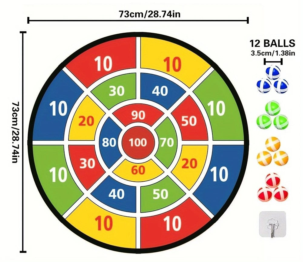Kinder Dartboard mit Klebegeschossen