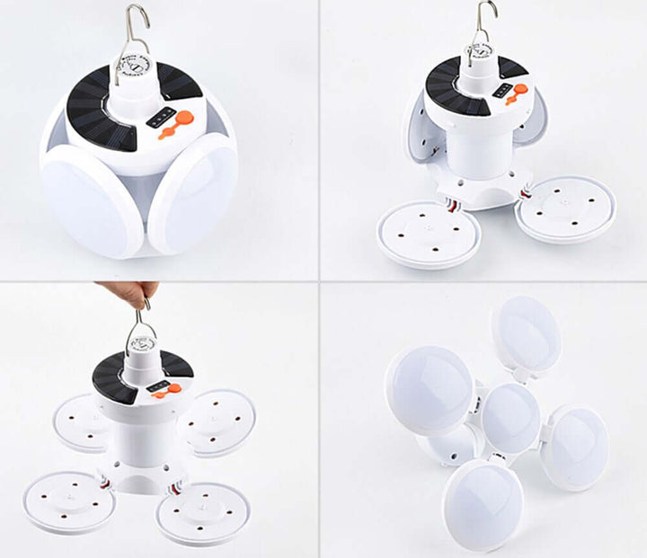 Solar Campinglaterne Wiederaufladbar - Wasserdicht