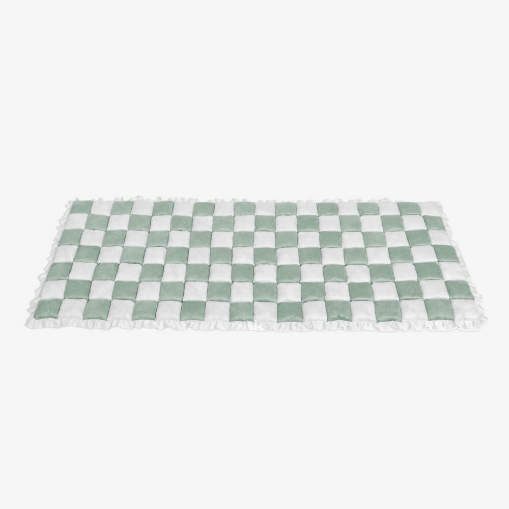 Neutral colored pet sofa protector & mat, versatile for various home interiors