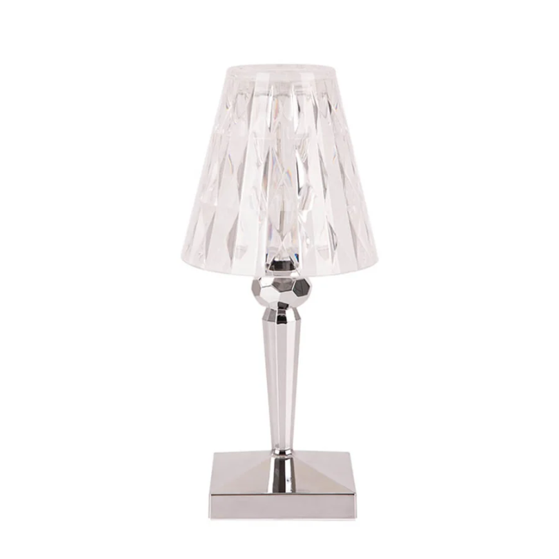 Chic CrystalLuxe table lamp, perfect for elegant home decor & luxury lighting.