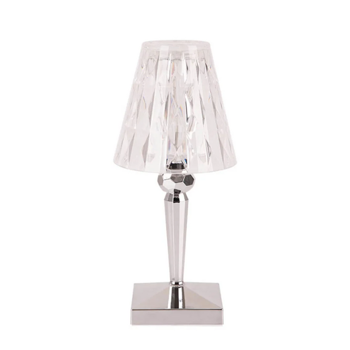 Chic CrystalLuxe table lamp, perfect for elegant home decor & luxury lighting.