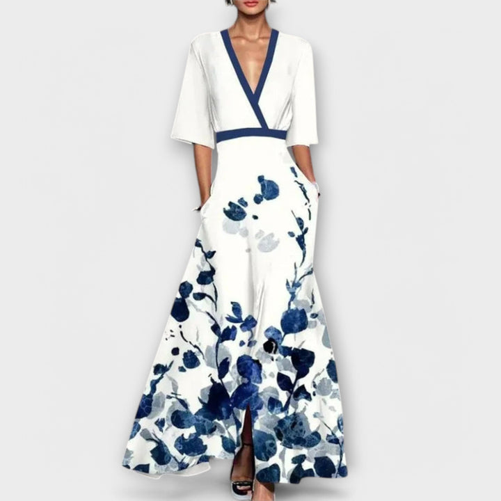 "Cocktailkleid Damen, elegantes Design, kunstvolle Ärmel, figurschmeichelnd, geeignet für festliche Anlässe"