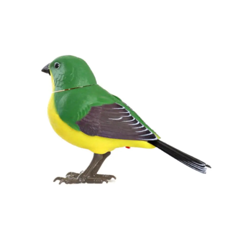 Vibrant interactive singing bird toy, voice-controlled, a delightful children's gift indoor decoration