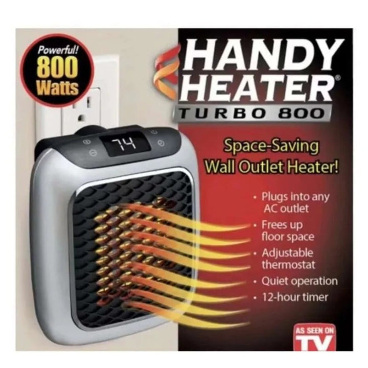 New3 mini wall plug-in heater with remote control, an energy-efficient ceramic solution for personal home comfort.