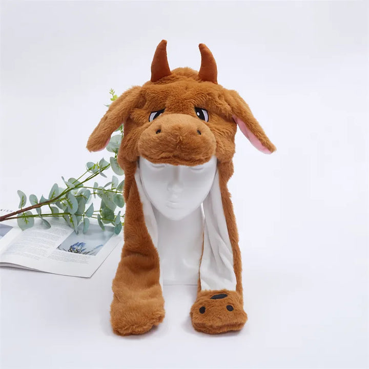 Hasenhut mit wippenden Ohren