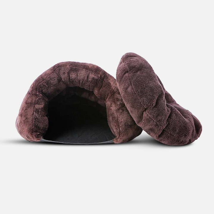 Indoor pet supplies: Cozy Cave cat bed, a comfortable and warm hideaway for pets