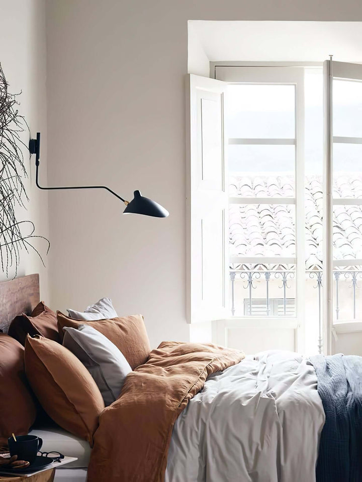 Designer Wandleuchte - modern - Metall