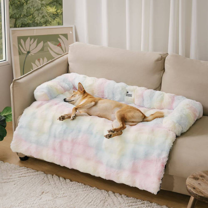 Kuscheliges Hundebett Sofa-Schutzdecke PlushNest